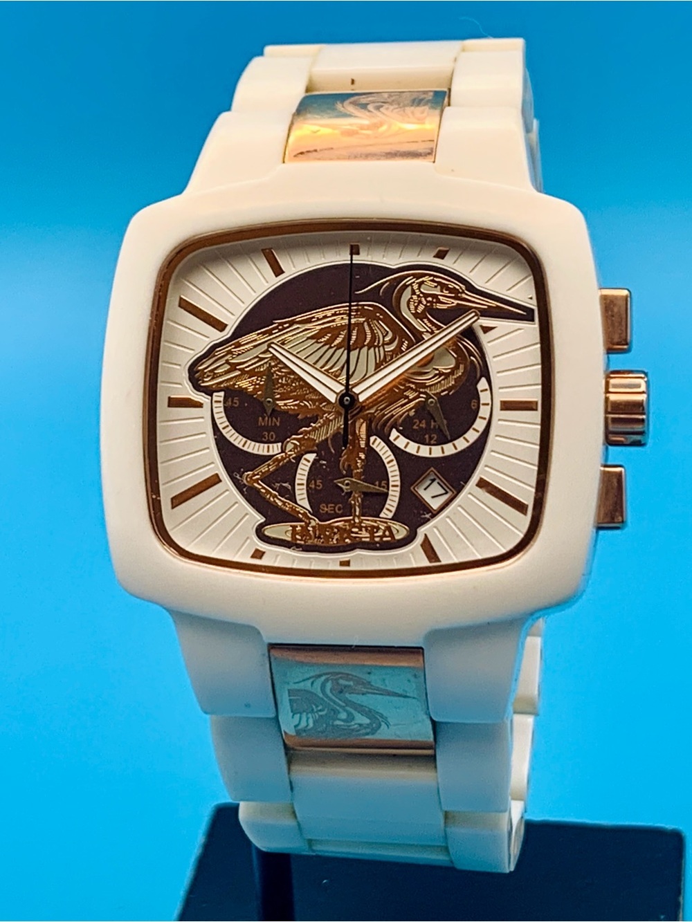 INVICTA ARTIST SERIES 5896 ‘Adrenaline Outsider’ Men’s Wristwatch Works New Batt